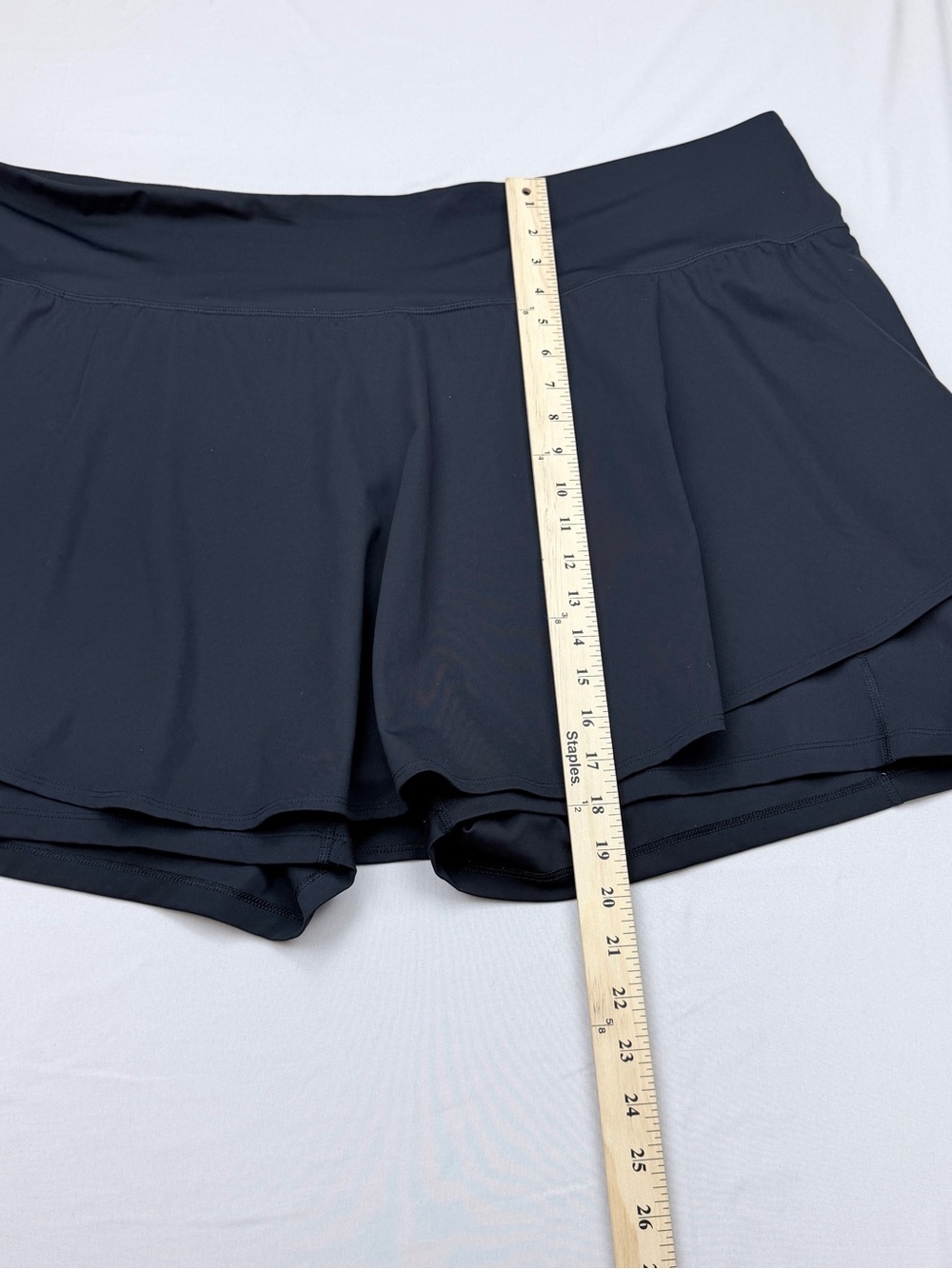 Old Navy Black Active Skort with Built-In Shorts - Picture 4 of 6